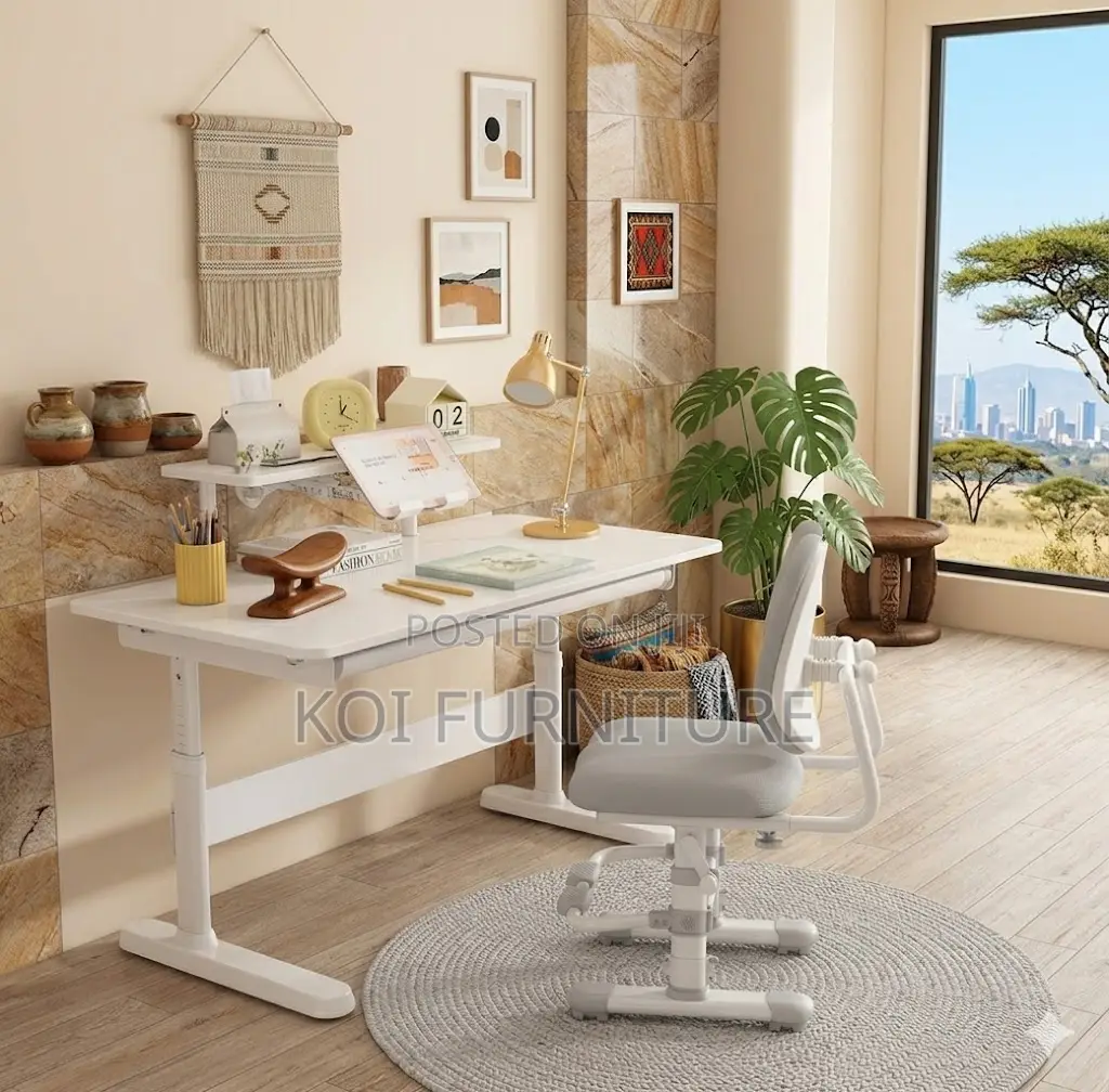 Office Desk; Home Offioce Manual Height Adjustable Computer Desk