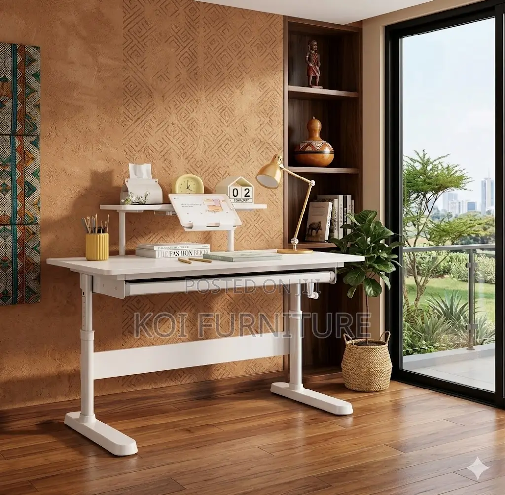 Office Desk; Home Offioce Manual Height Adjustable Computer Desk