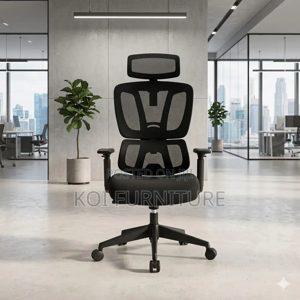 Office Chairs; High Back Fabric Orthopedic Vitoree Chairs