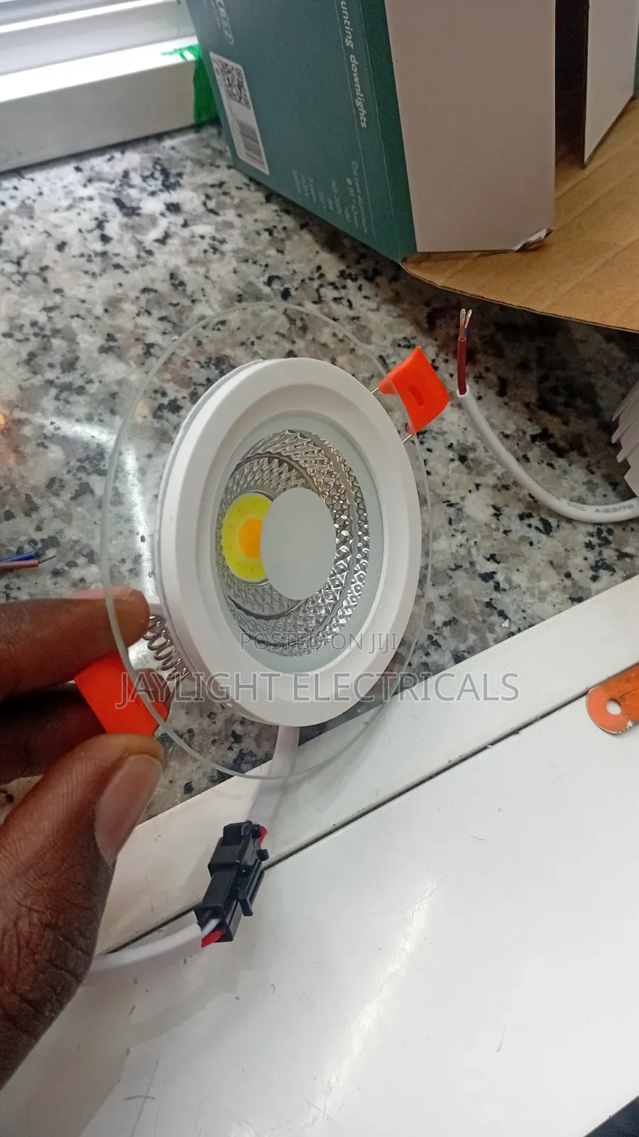 3cct Adjustable Glass Led Panel Light
