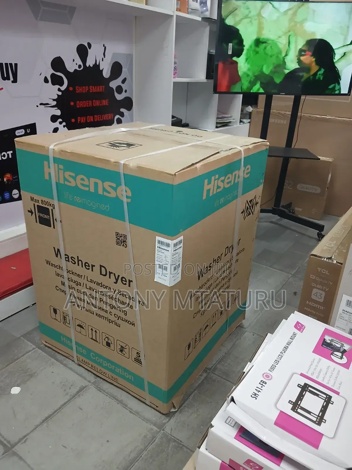 Hisense Wdqy1014evjmt 10kg Washer 6kg Dryer