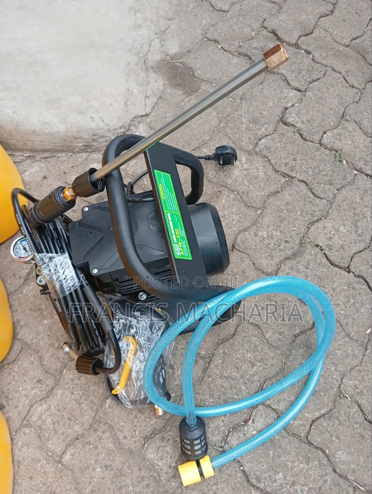 Electric Portable Carwash Wachine