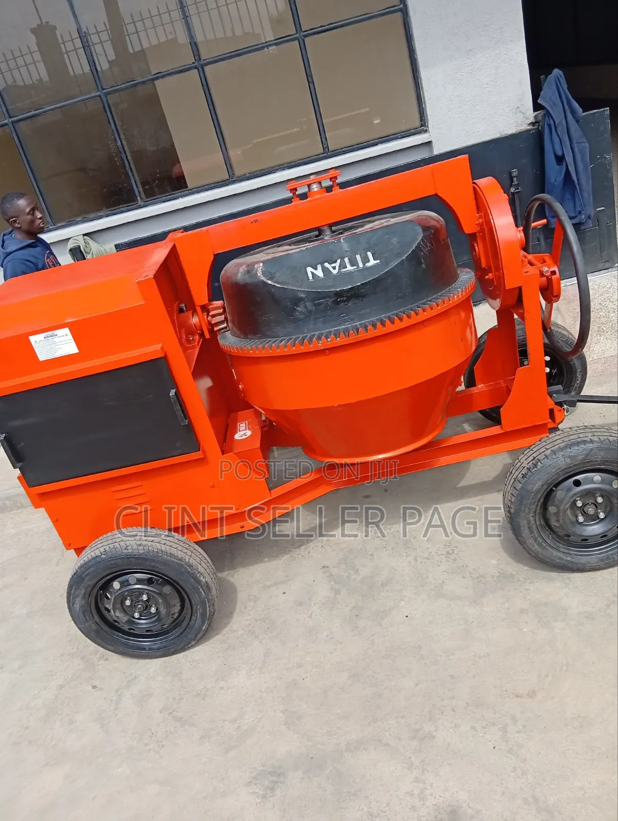 Site Concrete Mixing Machine (Titan) 500l