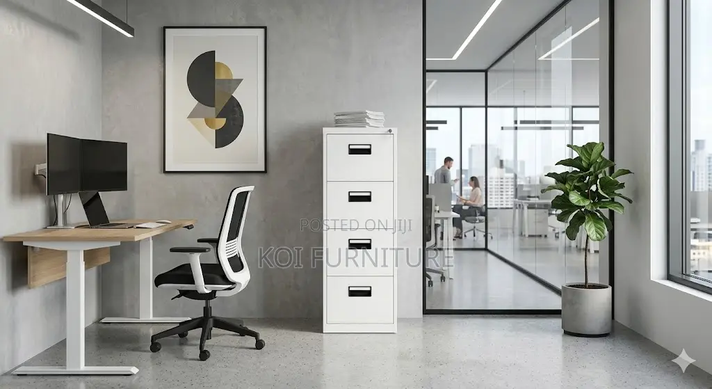Office Cabinet; Four Drawers Steel Office Premium Cabinet