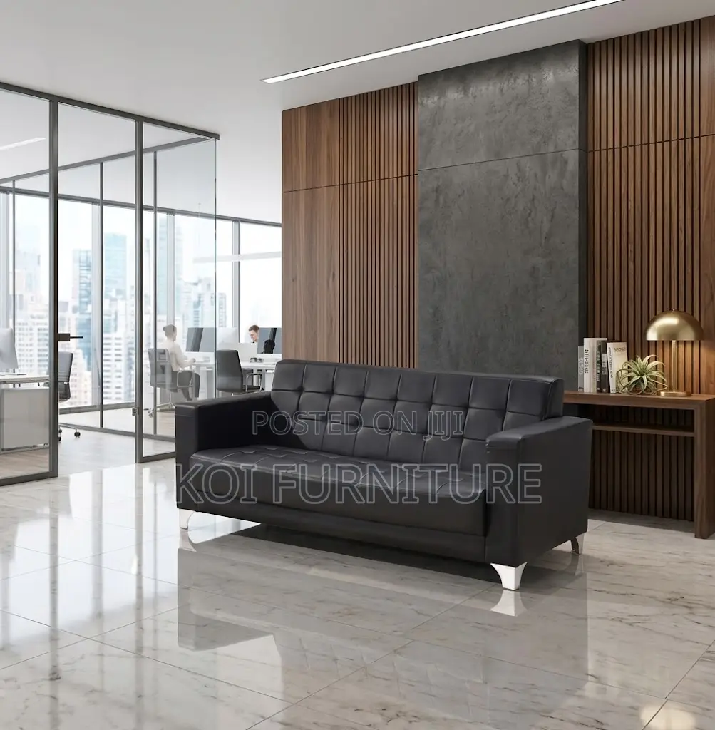 Office Sofa; Five Seaters Receptiom Office Meeting Sofa Set
