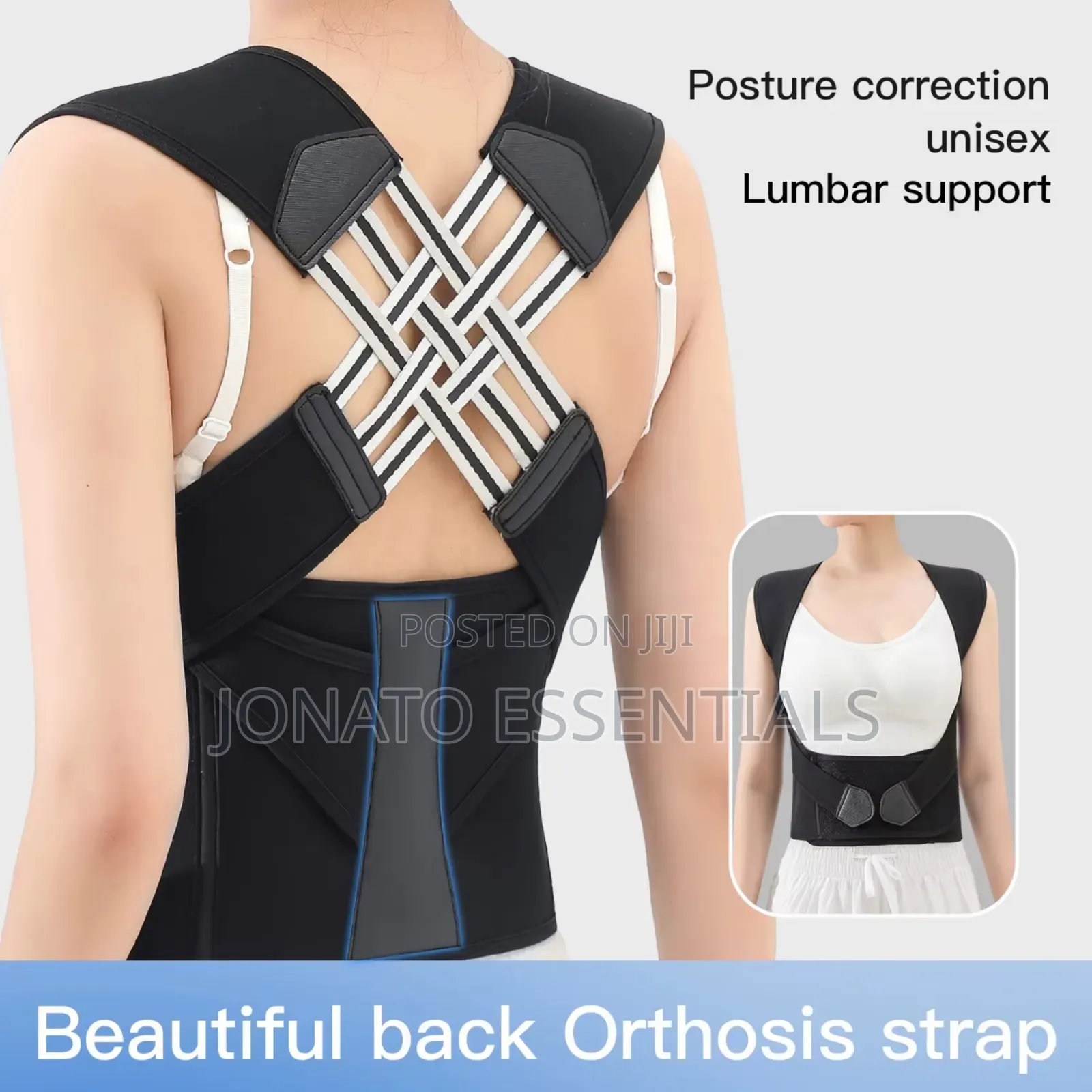 Back Posture Corrector Brace for Back Pain Relief Support(M Size)
