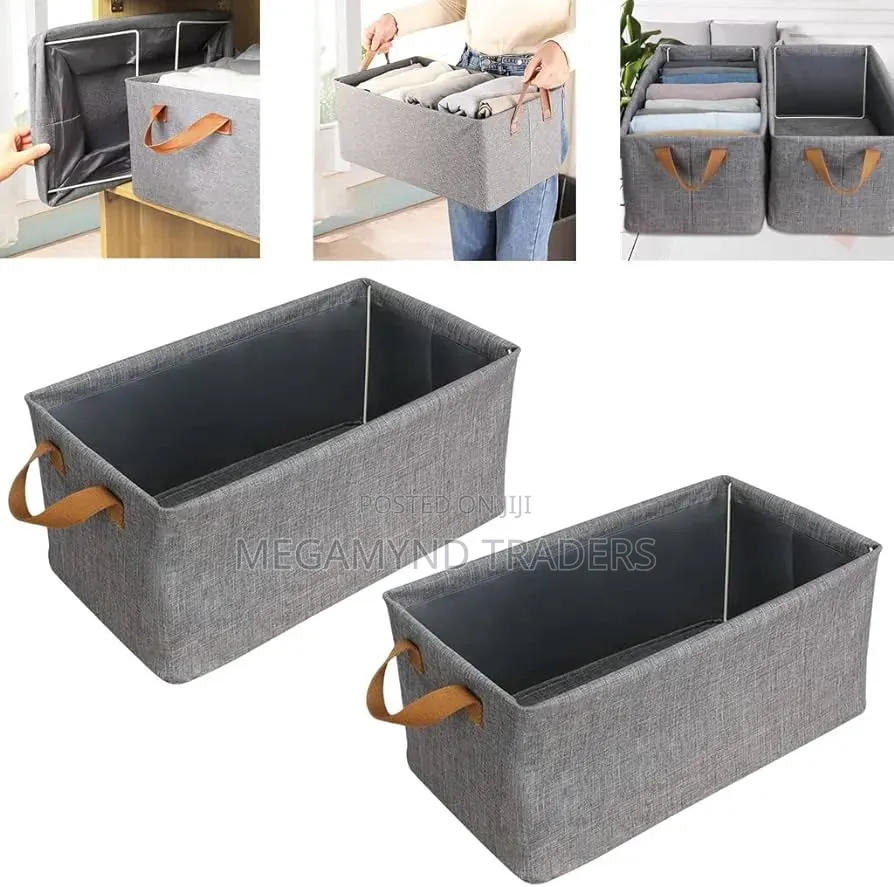 Trousers Organizers / Foldable Fabric Storage Bin