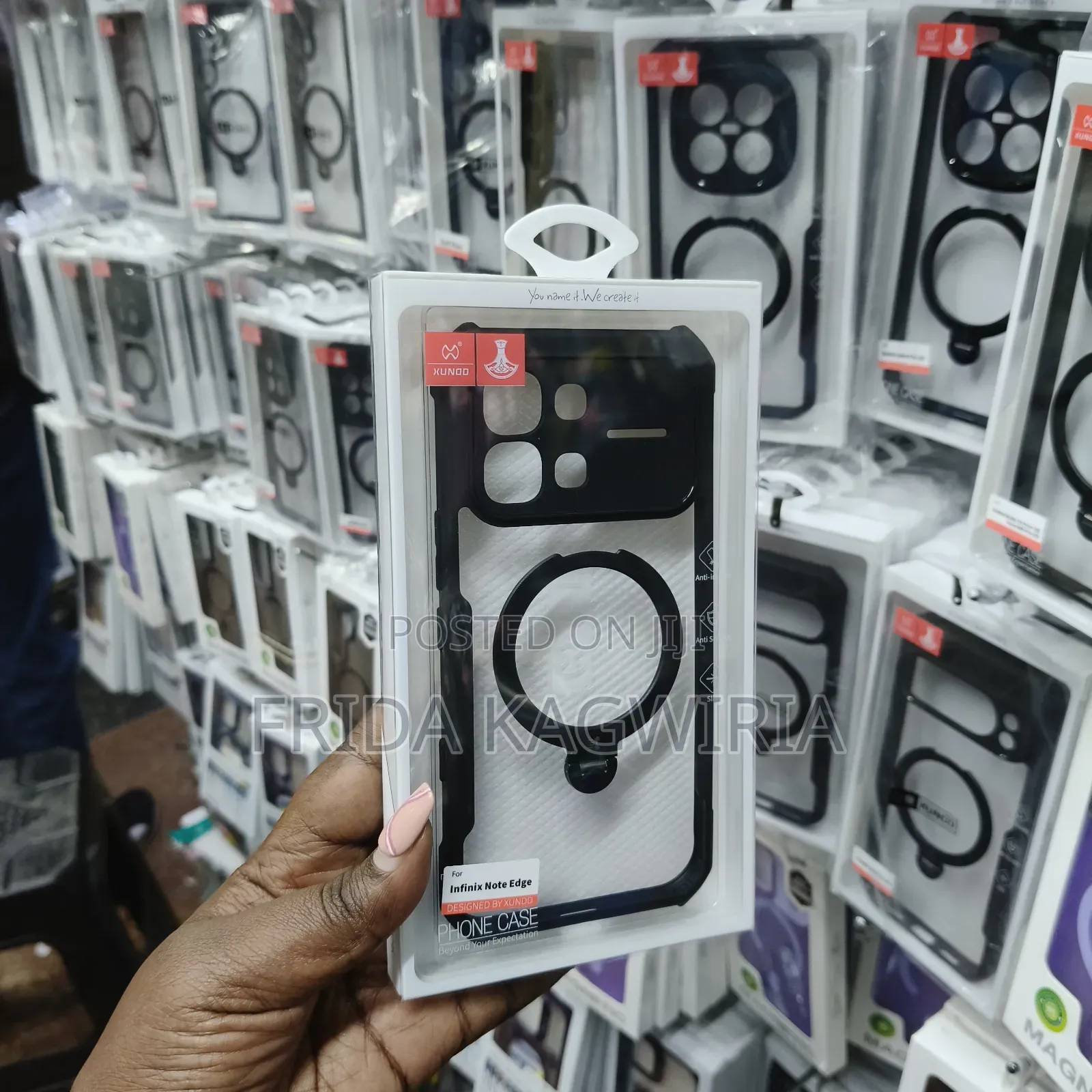 Infinix Note Edge Xundd Shockproof Clear Back Cover