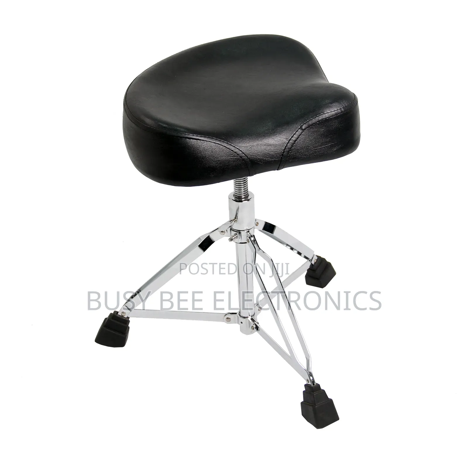 New Style Adjustable Black Drum Throne