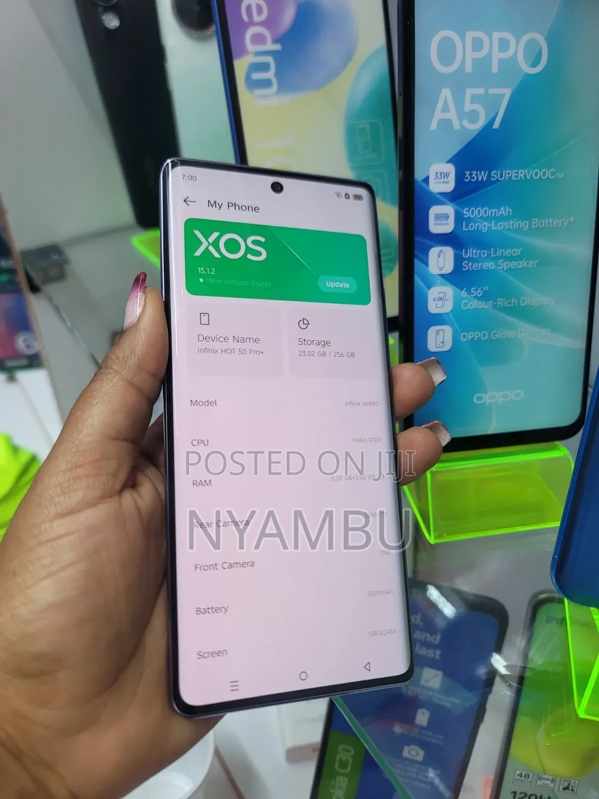 Infinix Hot 50 Pro+ 4G 256 GB Purple