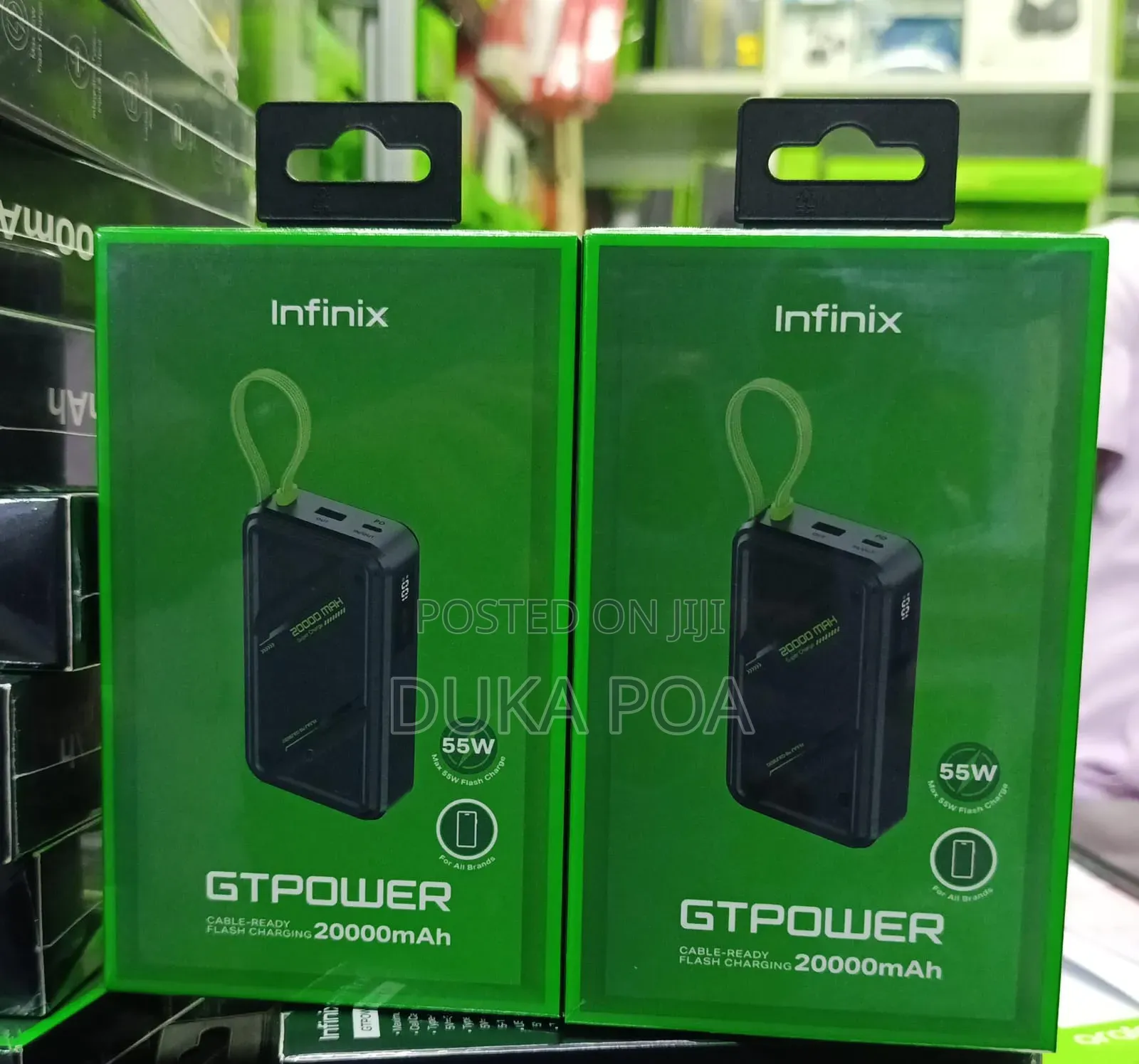 Infinix Powerbank 55w Gt Power 20000mah
