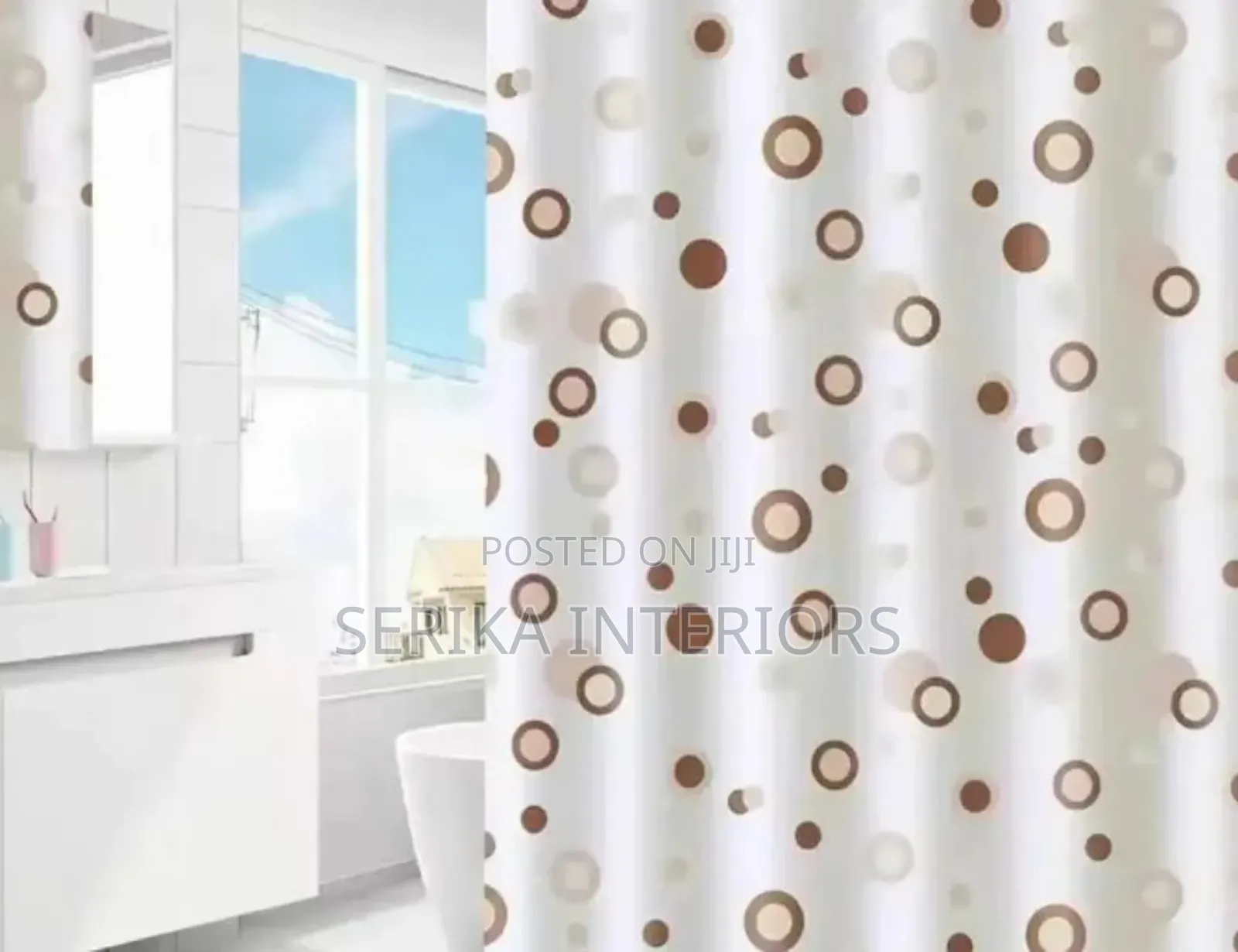 Dotted Shower Curtains Shower Curtains Environmental Friendly Dust Fre