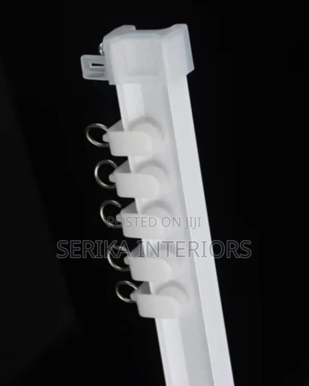White Bendable Curtain Rails Curtain Rails Environmental Friendly