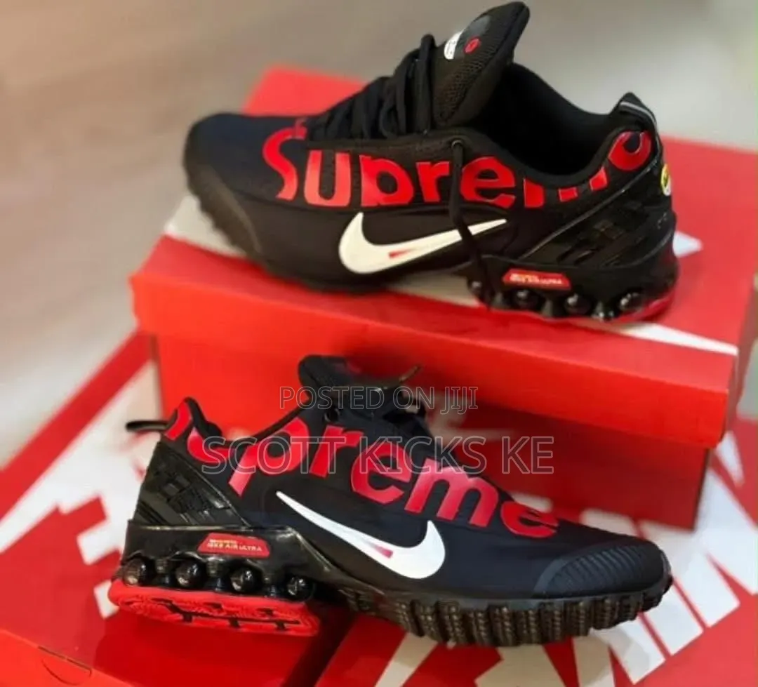 Nike Airmax Supreme “Black Red“
Quality Leather