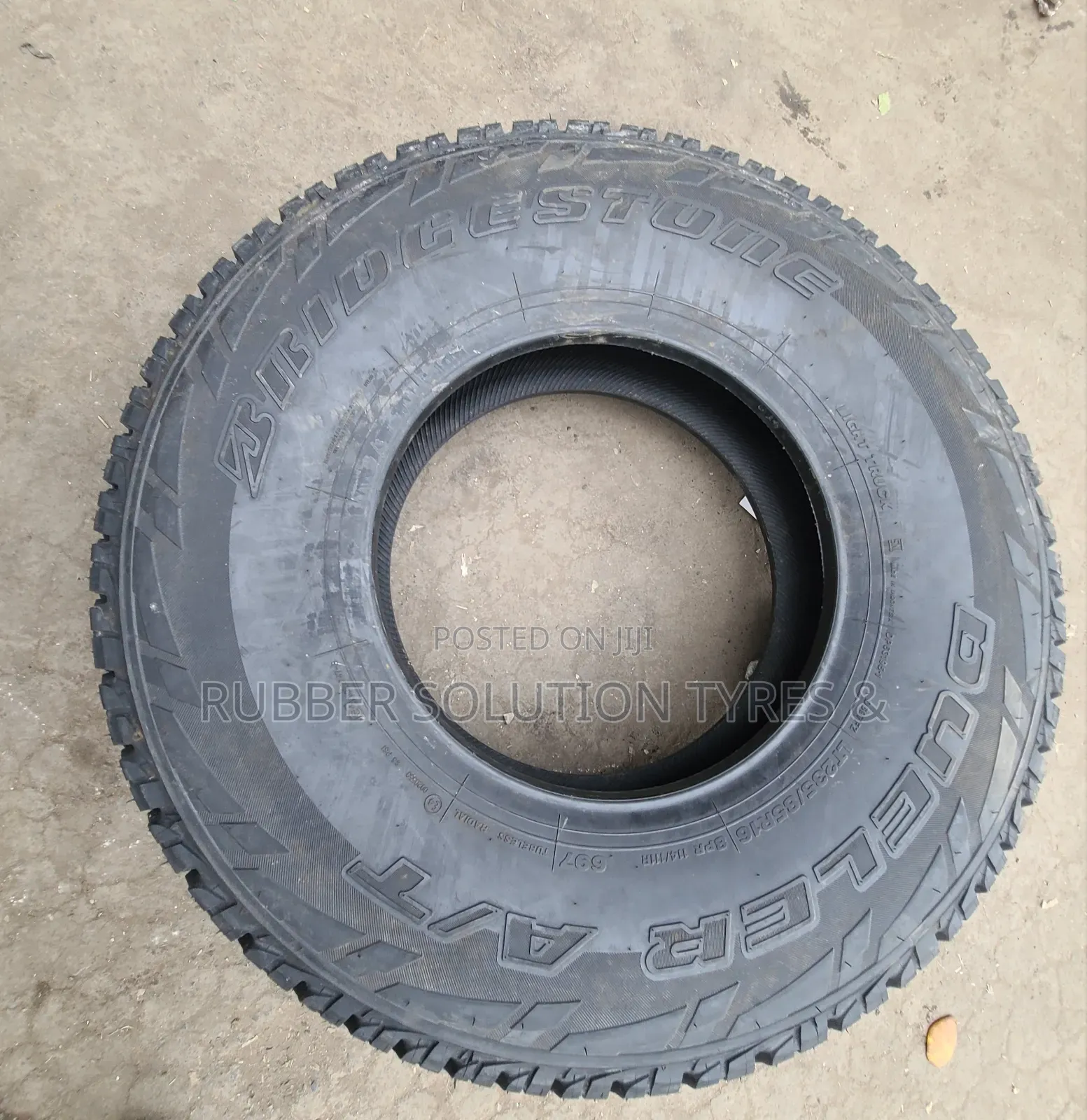 235 /85 R16 Bridgestone Tyres 8pr Dueler a/T-697 All-Terrain