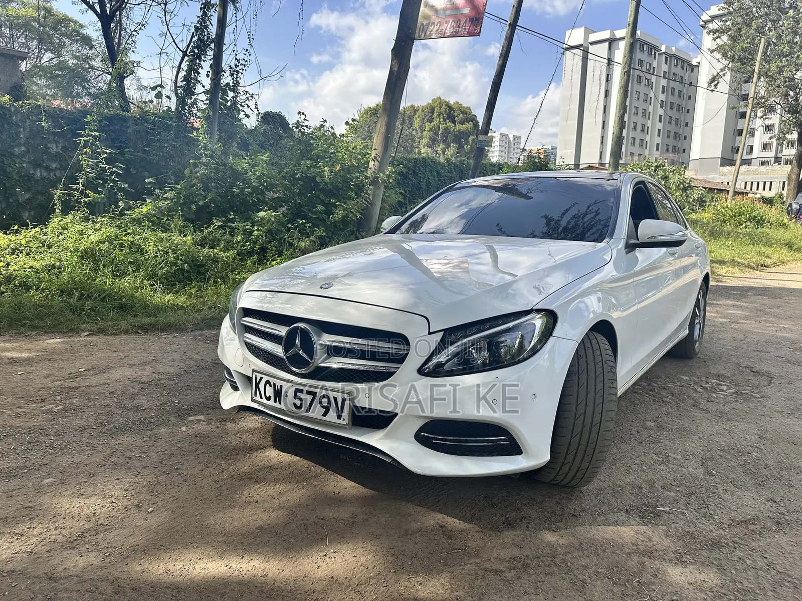 Mercedes-Benz C200 2016 White