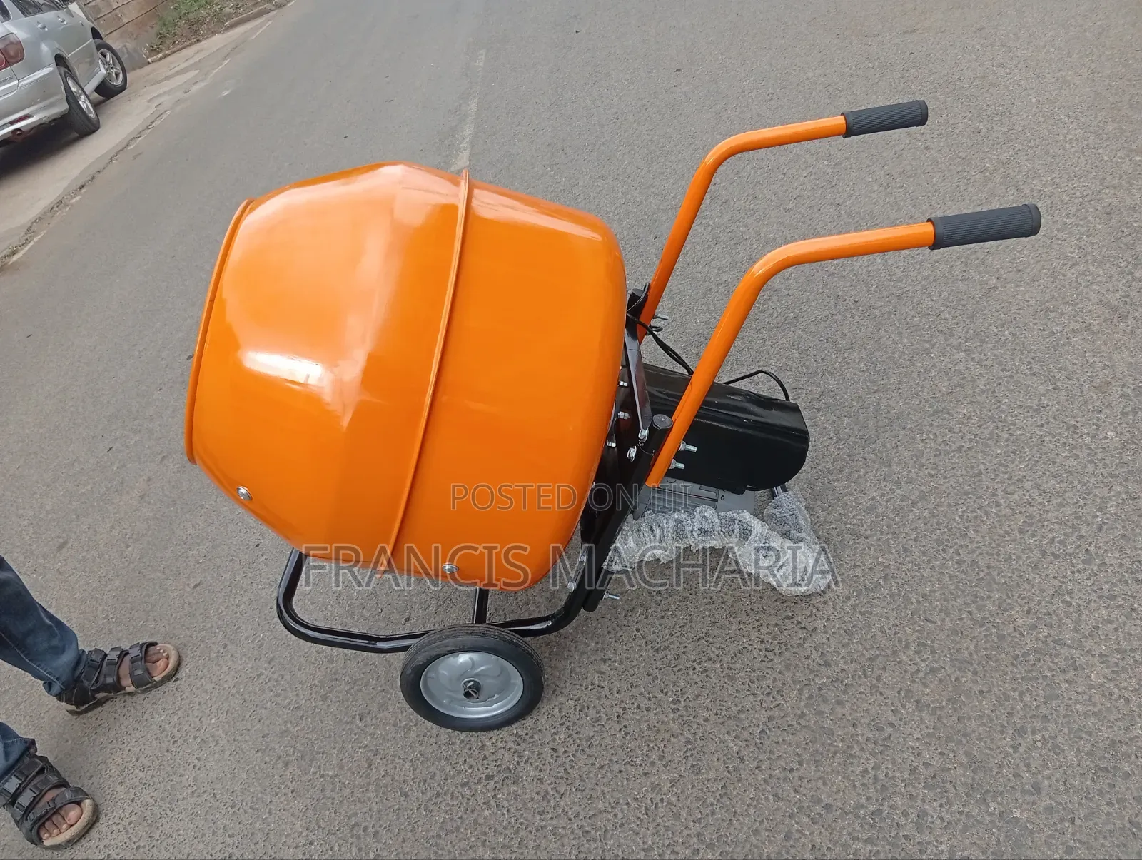 Portable Aico Japan Electric Concrete Mixer
