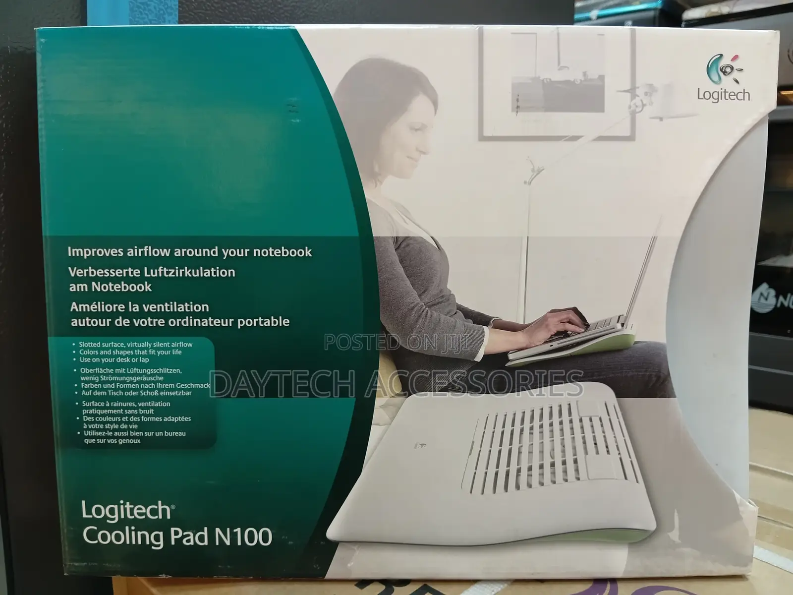 This Is a Logitech Cooling Pad N100.