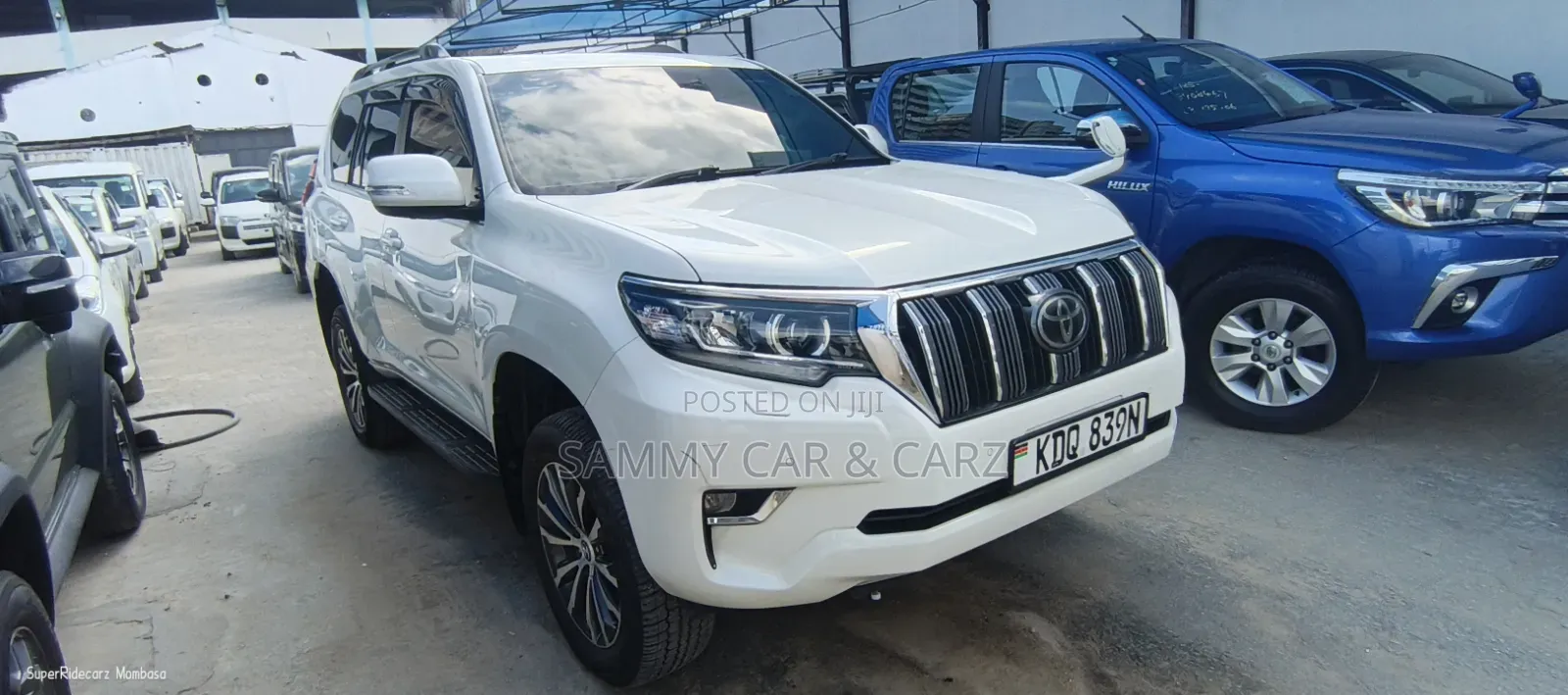 Toyota Land Cruiser Prado 2018 White