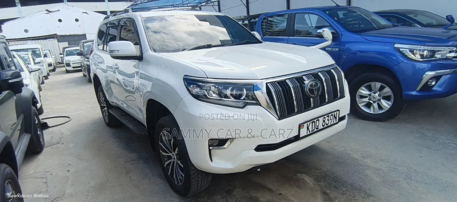 Toyota Land Cruiser Prado 2018 White