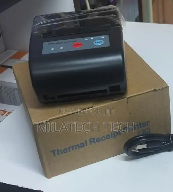 P58e Portable 58mm Thermal Receipt Printer With Bluetooth Support