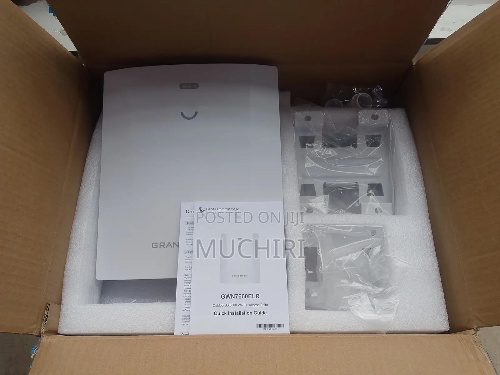 Grandstream Gwn7660elr Poe Outdoor Wi-Fi Solution