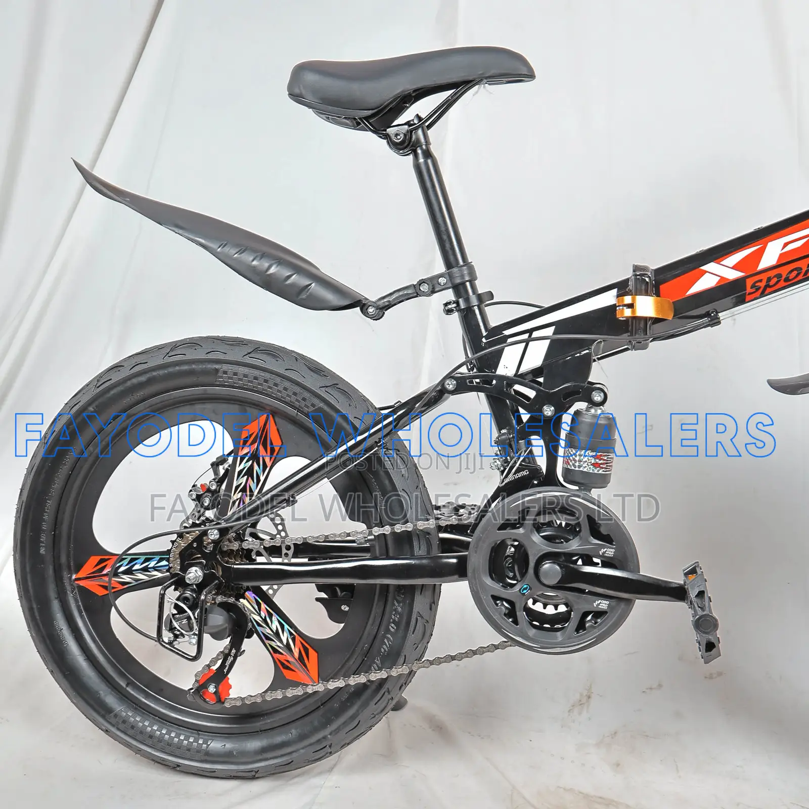 XFL Fat Wheel Sports Bike – Foldable Design