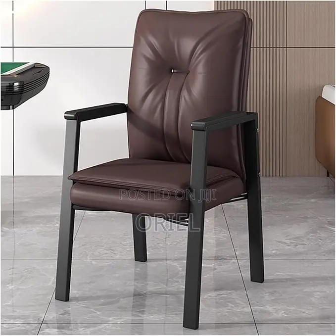 Office Chair : Executive Office Leather Reception Waiting Chair