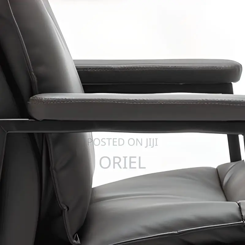 Office Chair : Executive Office Leather Reception Waiting Chair