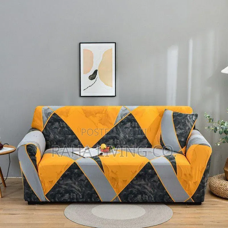 Printed Polycotton Sofa Seat Covers | All Sizes | Stretchable