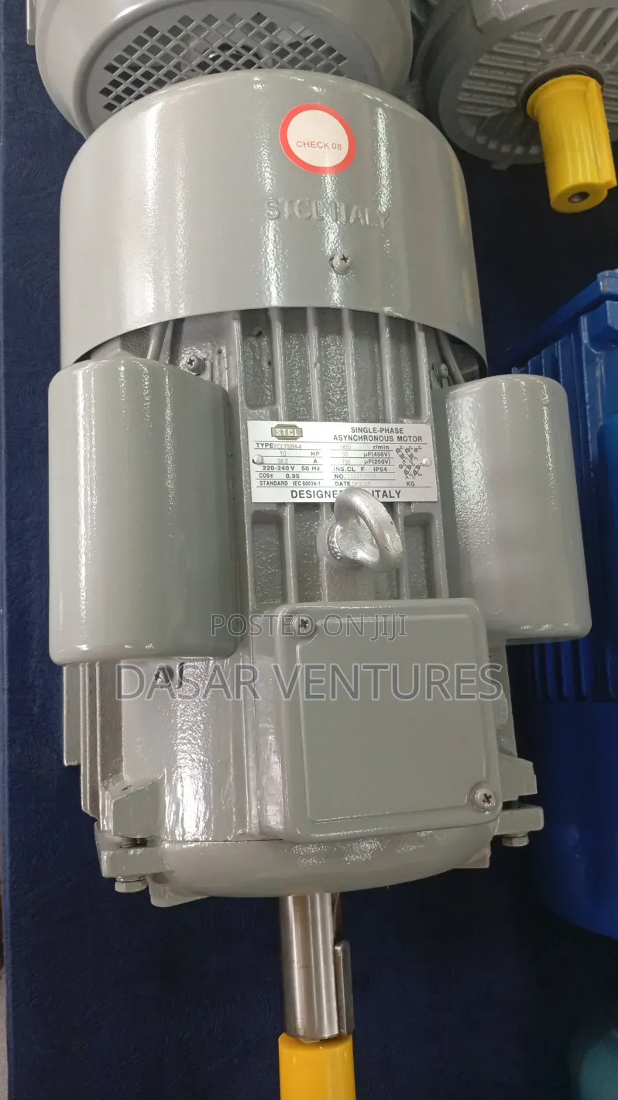 STCL Motor 10hp Low Speed Single Phase