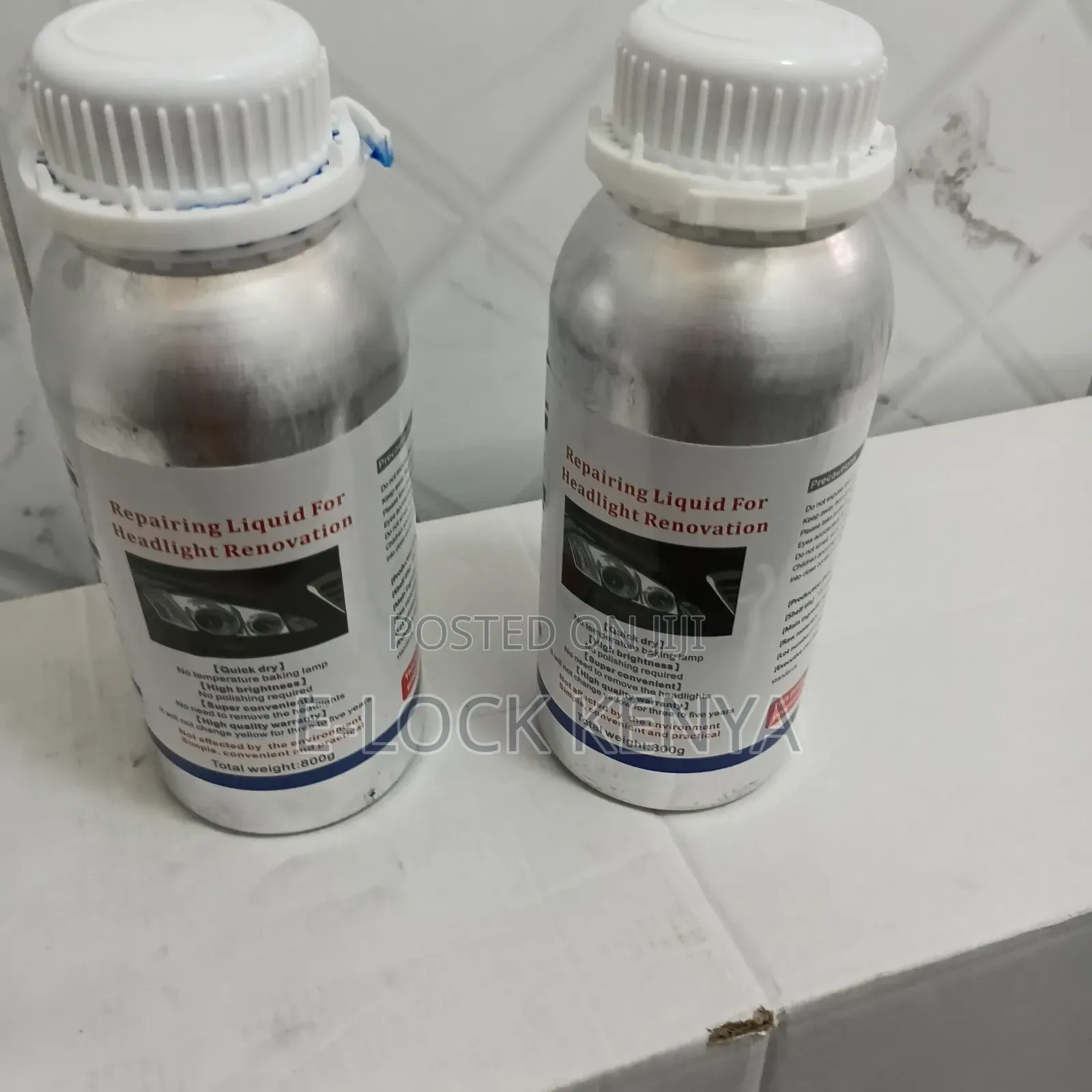 Cracked Headlights Repair Liquid