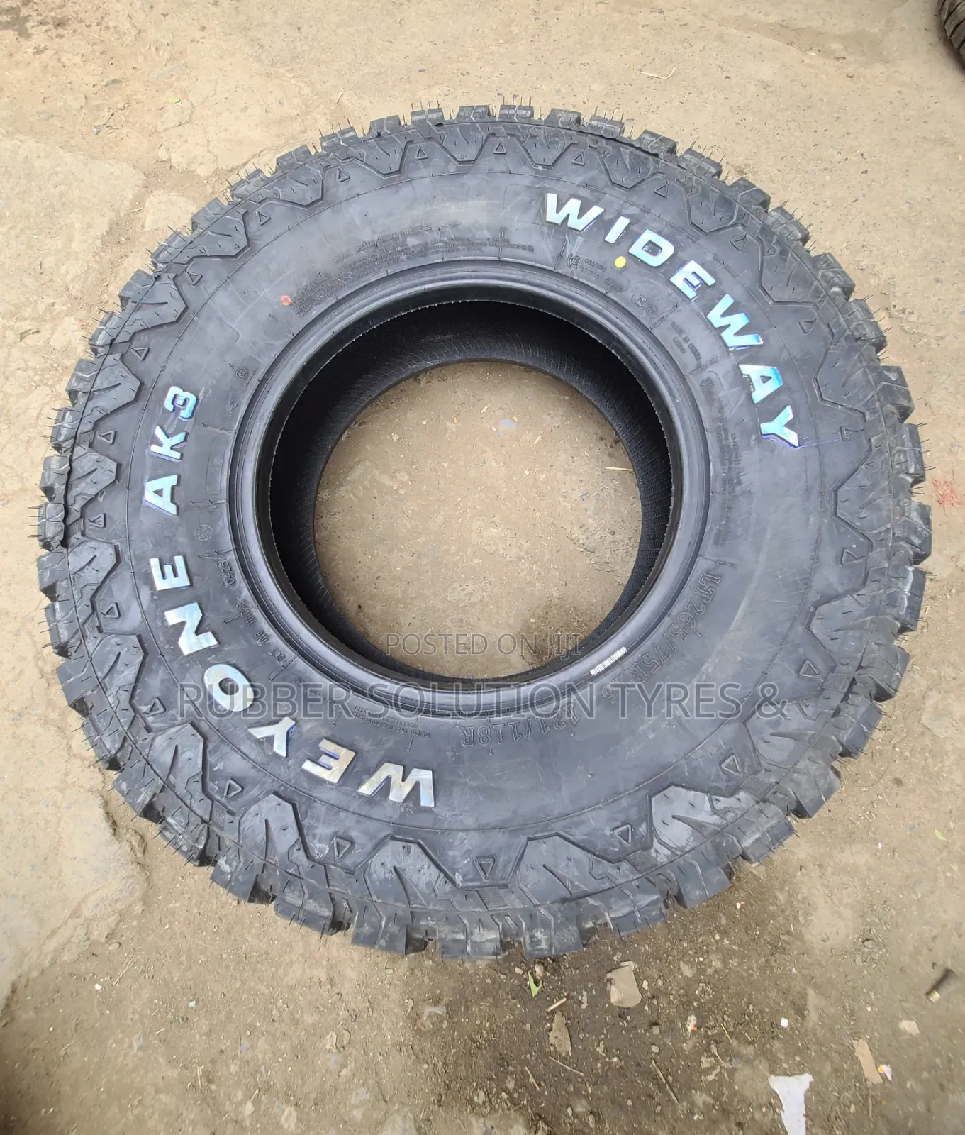Lt 265 /75 R16 Wideway Tyres Weyone Ak3 All-Terrain