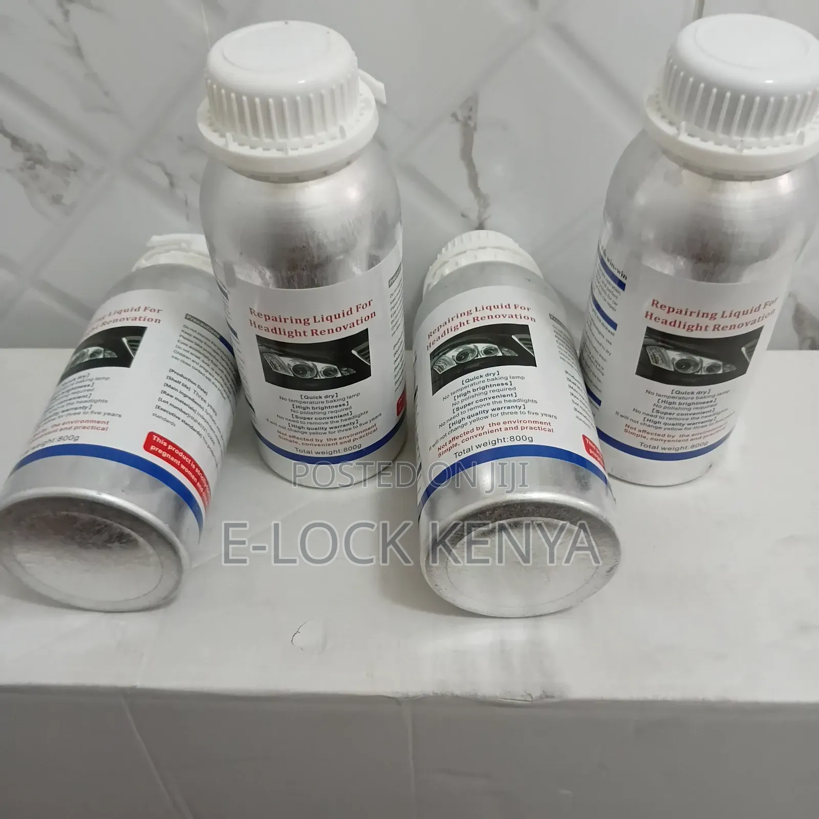 Leak Proof Headlight Repair Fluid