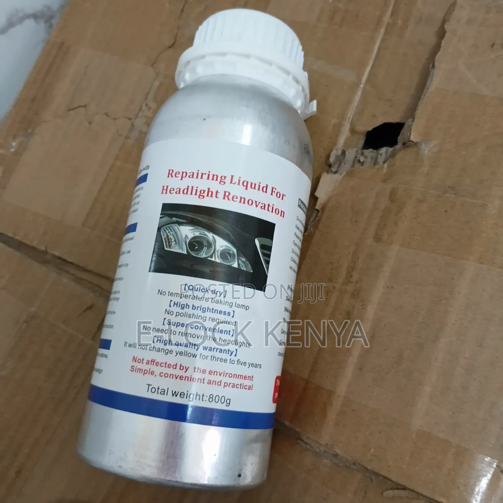 Corroded Headlight Repair Fluid