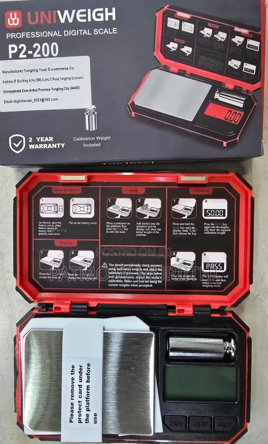 Digital Grams Scale |200g Pocket Scale|