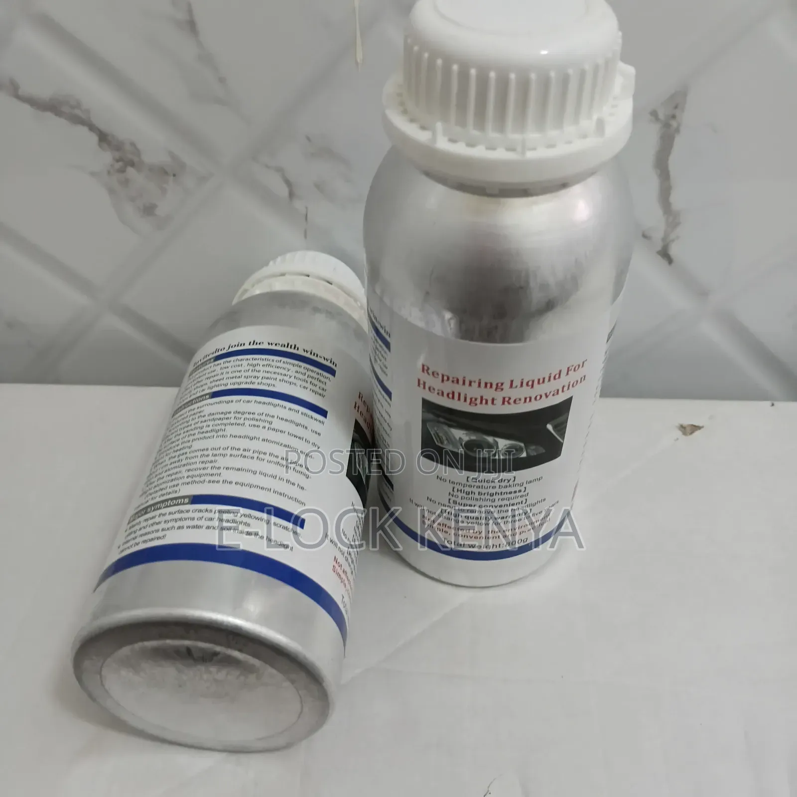 Experimented Headlight Restorer Fluid