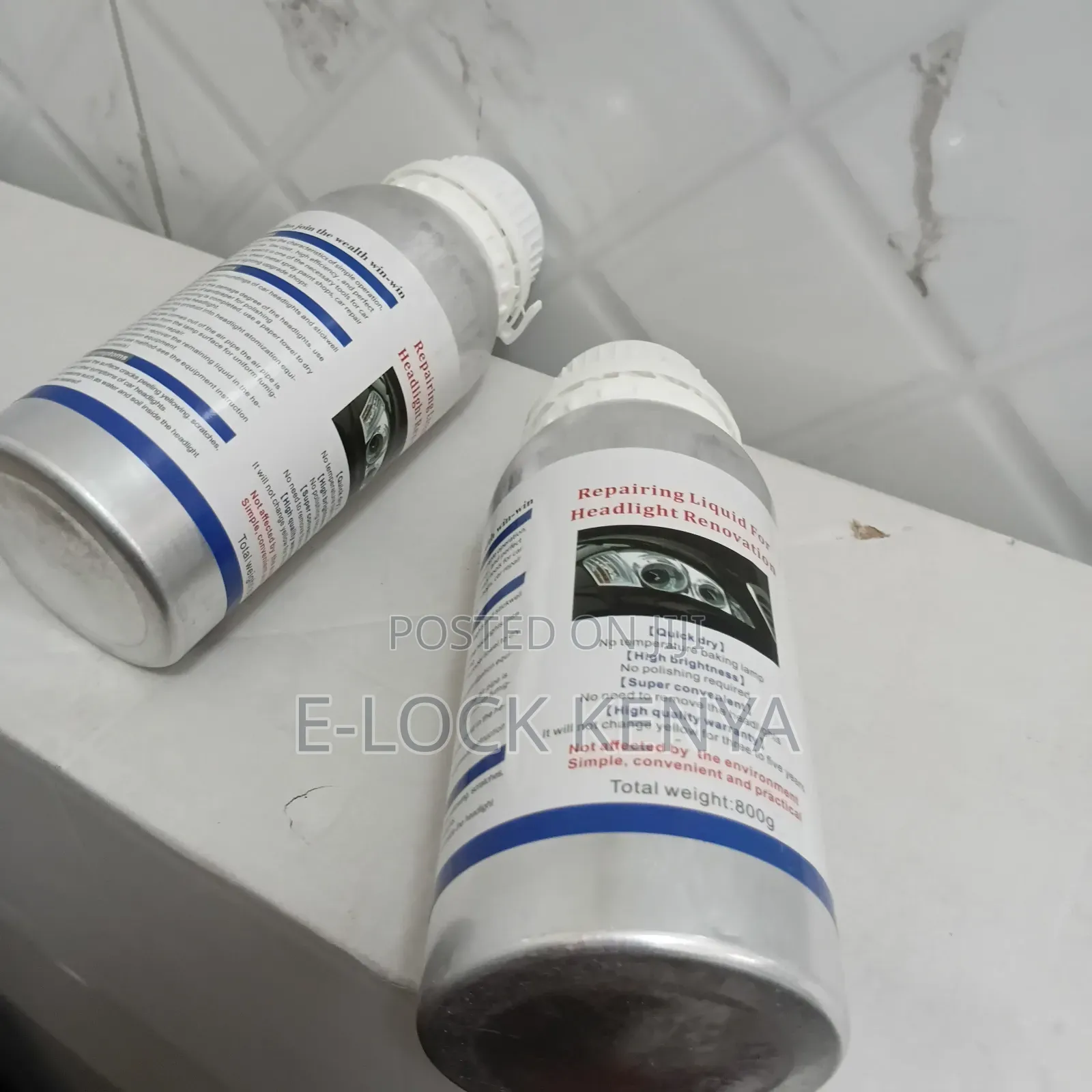 Experimented Headlight Restorer Fluid