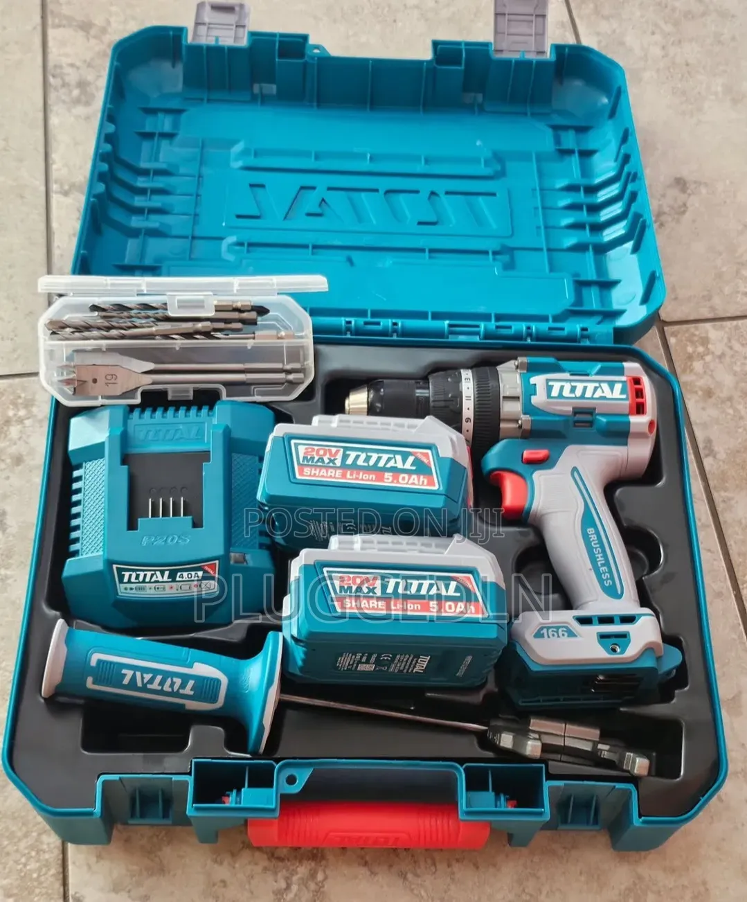 Total Brushless Cordless Impact Drill- Tidli201668