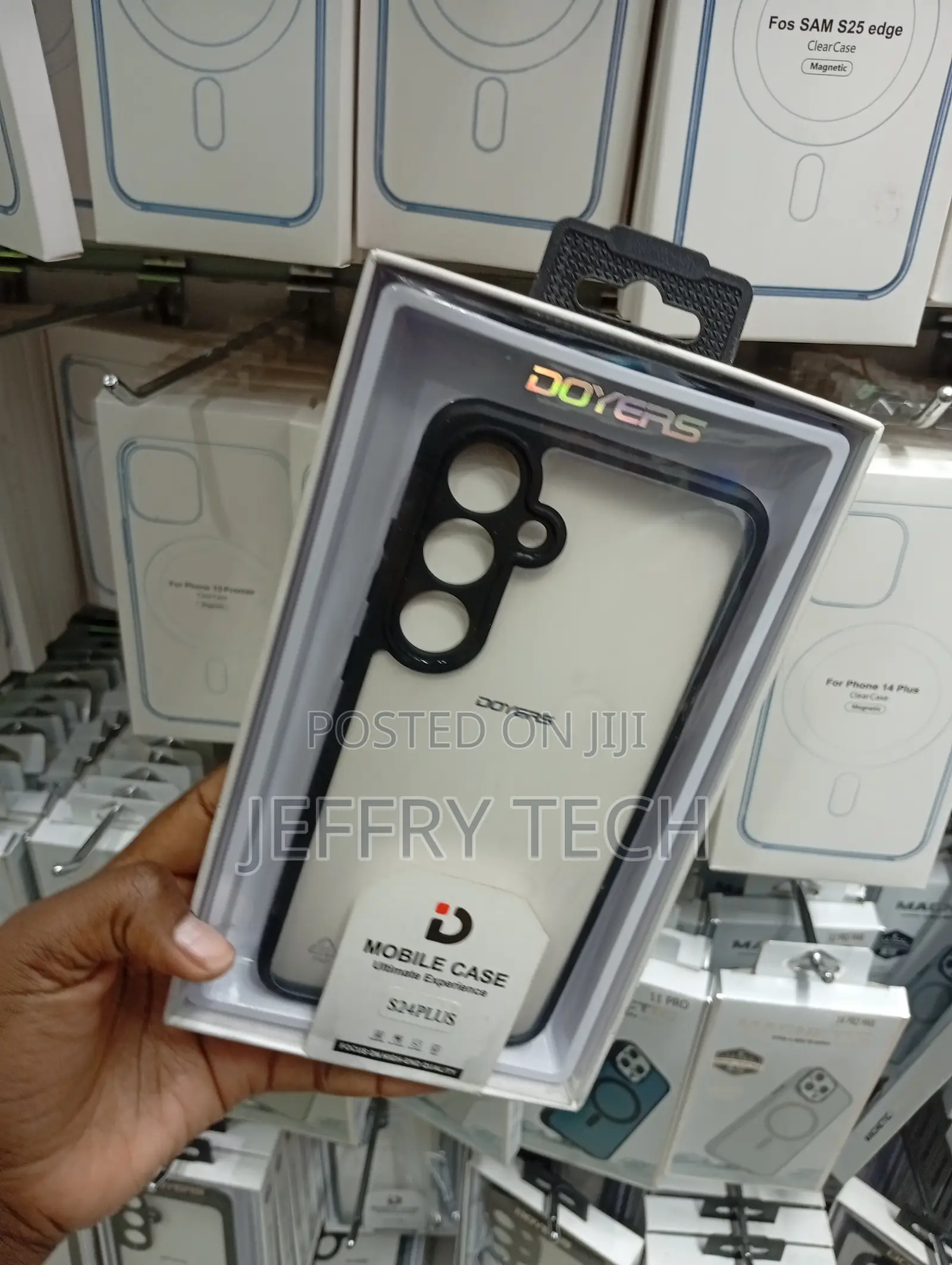 Clear Case Designed Specifically for the Samsung Galaxy S24 Plus.