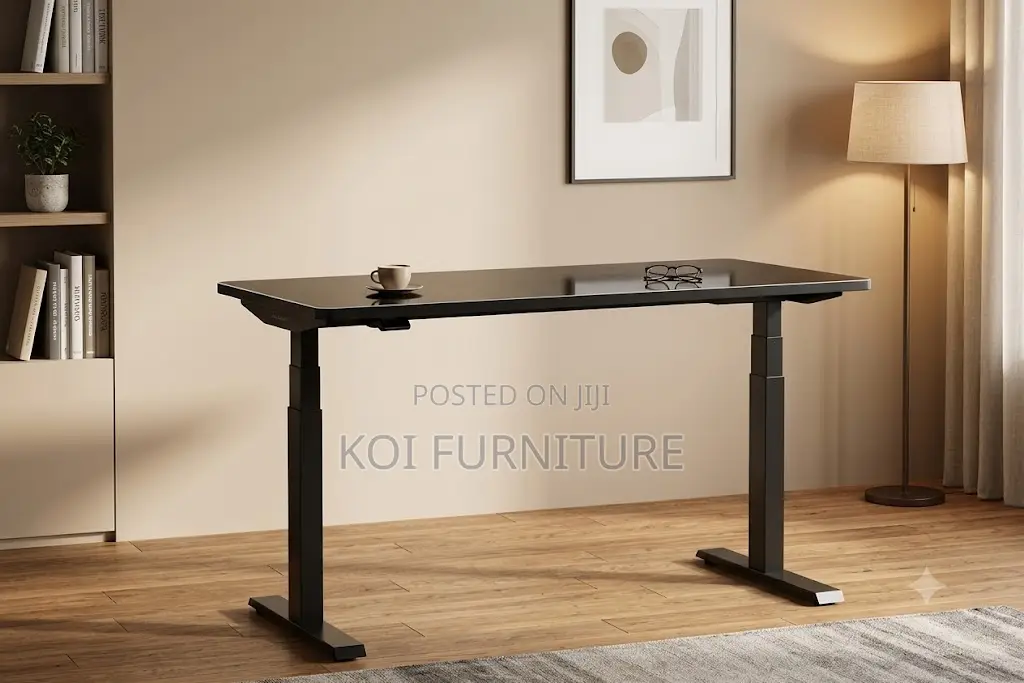 Office Desk; 1200mm Ergonomic Flexo Adjustable Home Office Gaming Desk