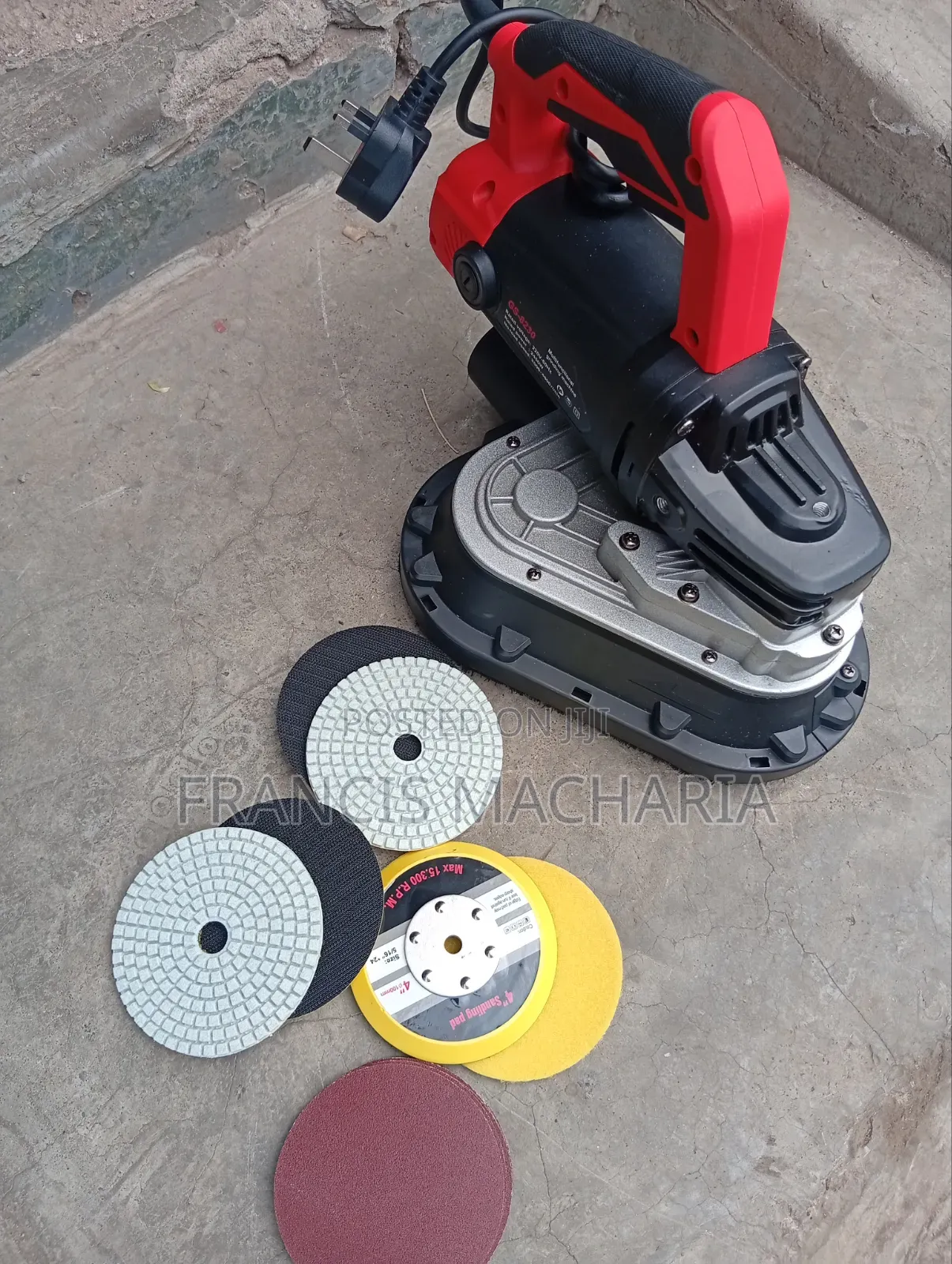 Hand Held Electric Concrete Floor Polisher