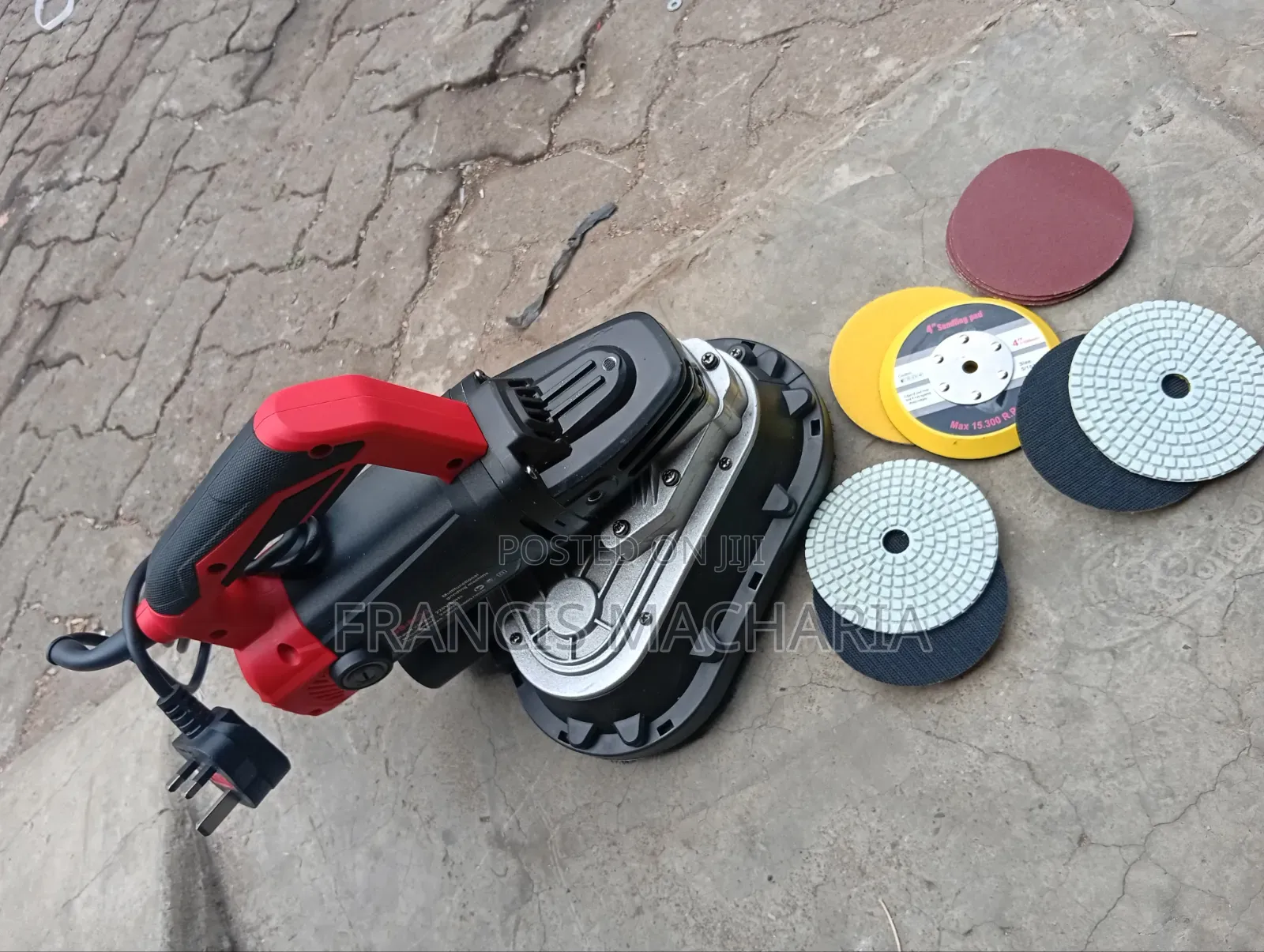 Durable Hand Held Electric Concrete Floor Grinder