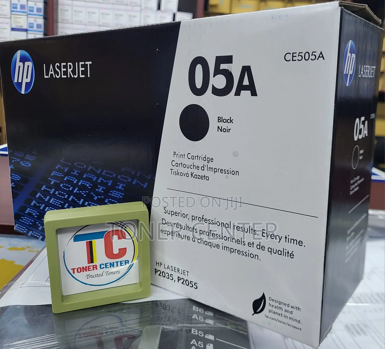 Hp 05a Toner Cartridge (Ce505a) Genuine Hp Laserjet Black Tone