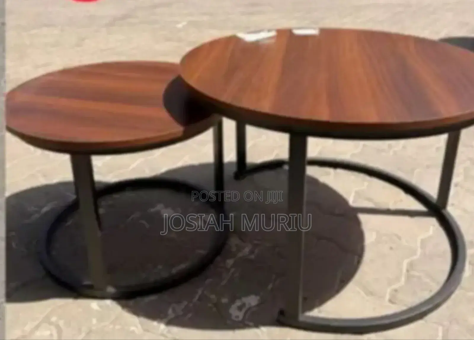 MDF Wooden Coffee Table With Marble Coffee Table