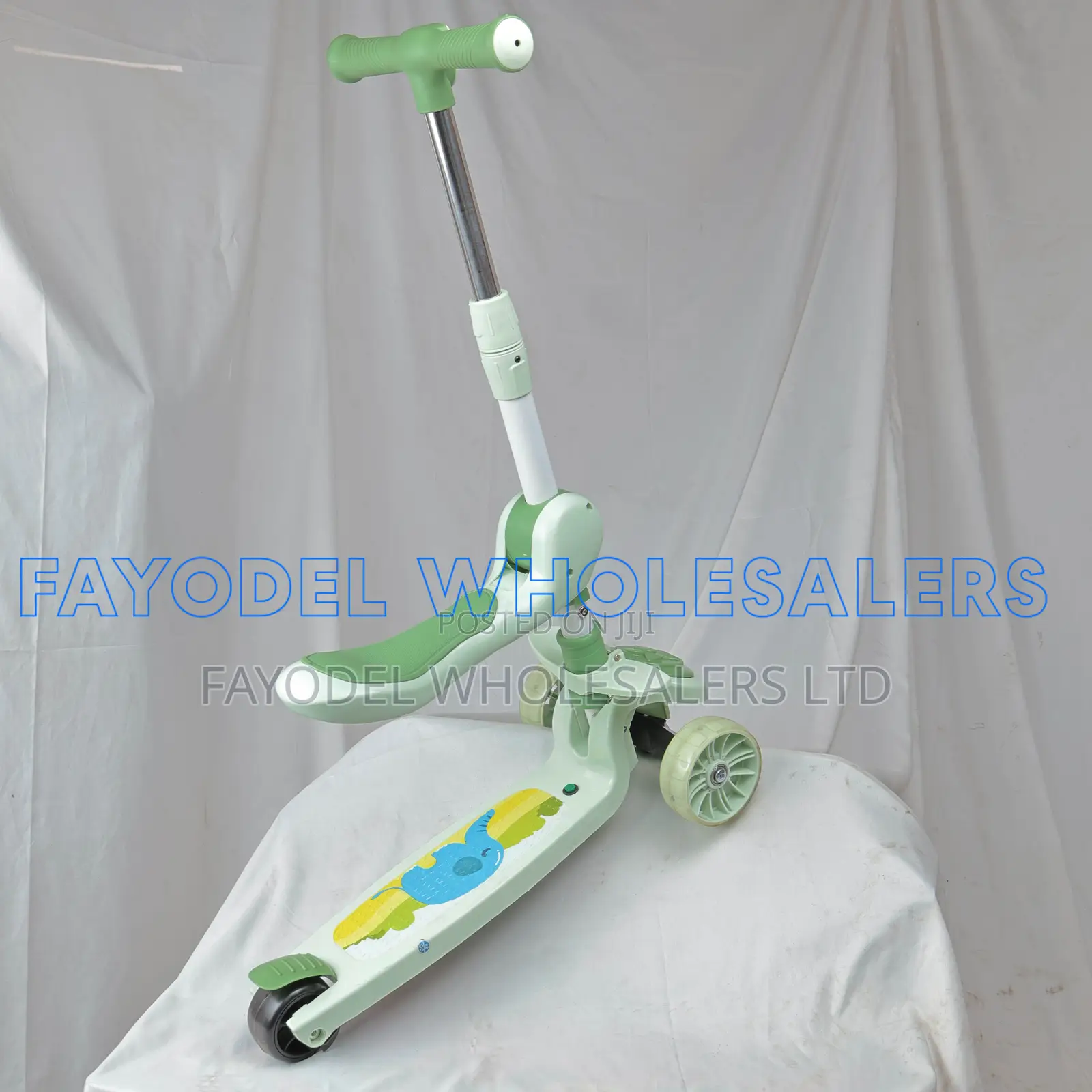Super Baby Deluxe Kids Scooter With Seat