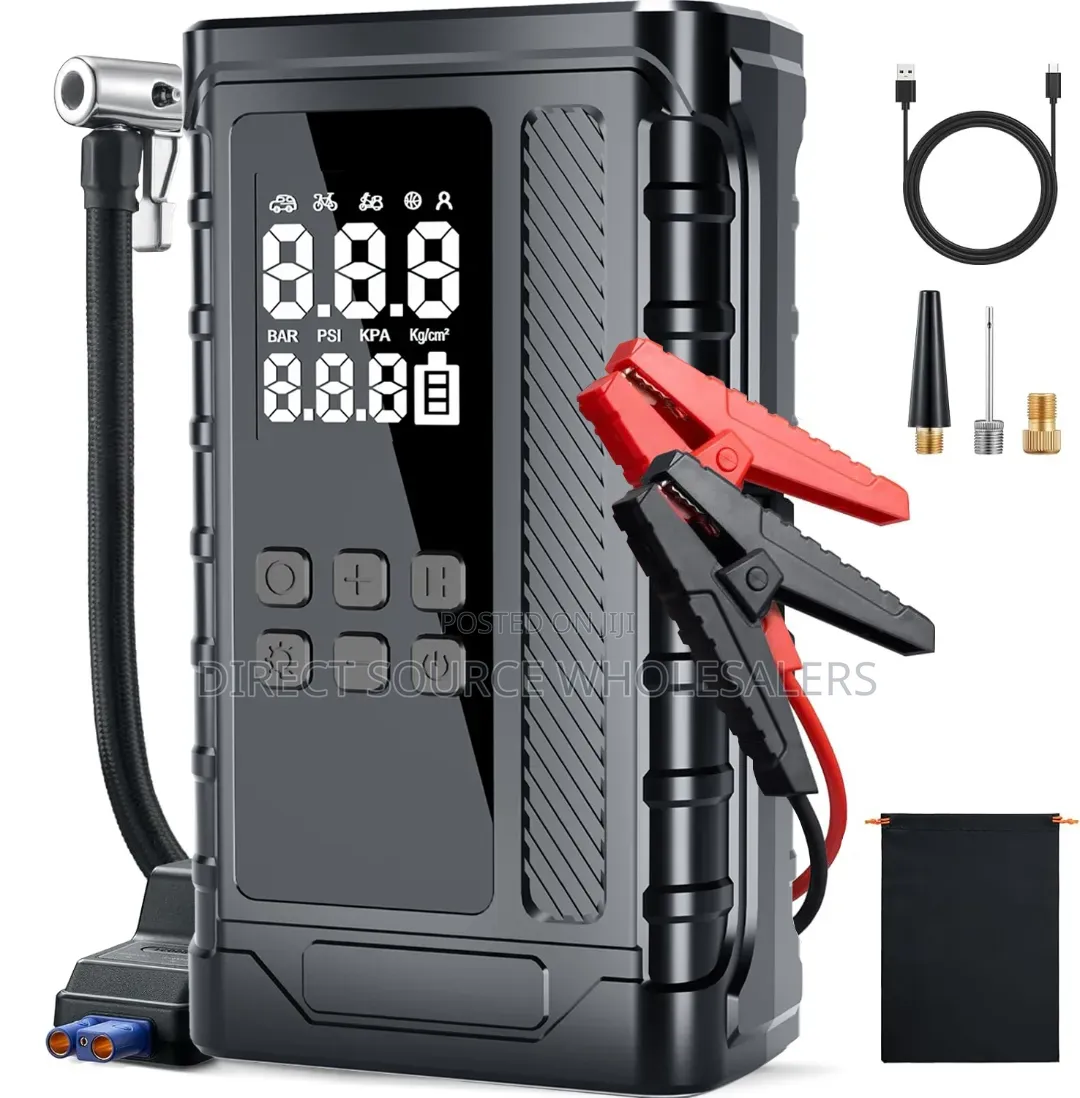 Jp-S161 All-in-One Car Jump Starter Emergency Kitpowerful 12v Car Jump