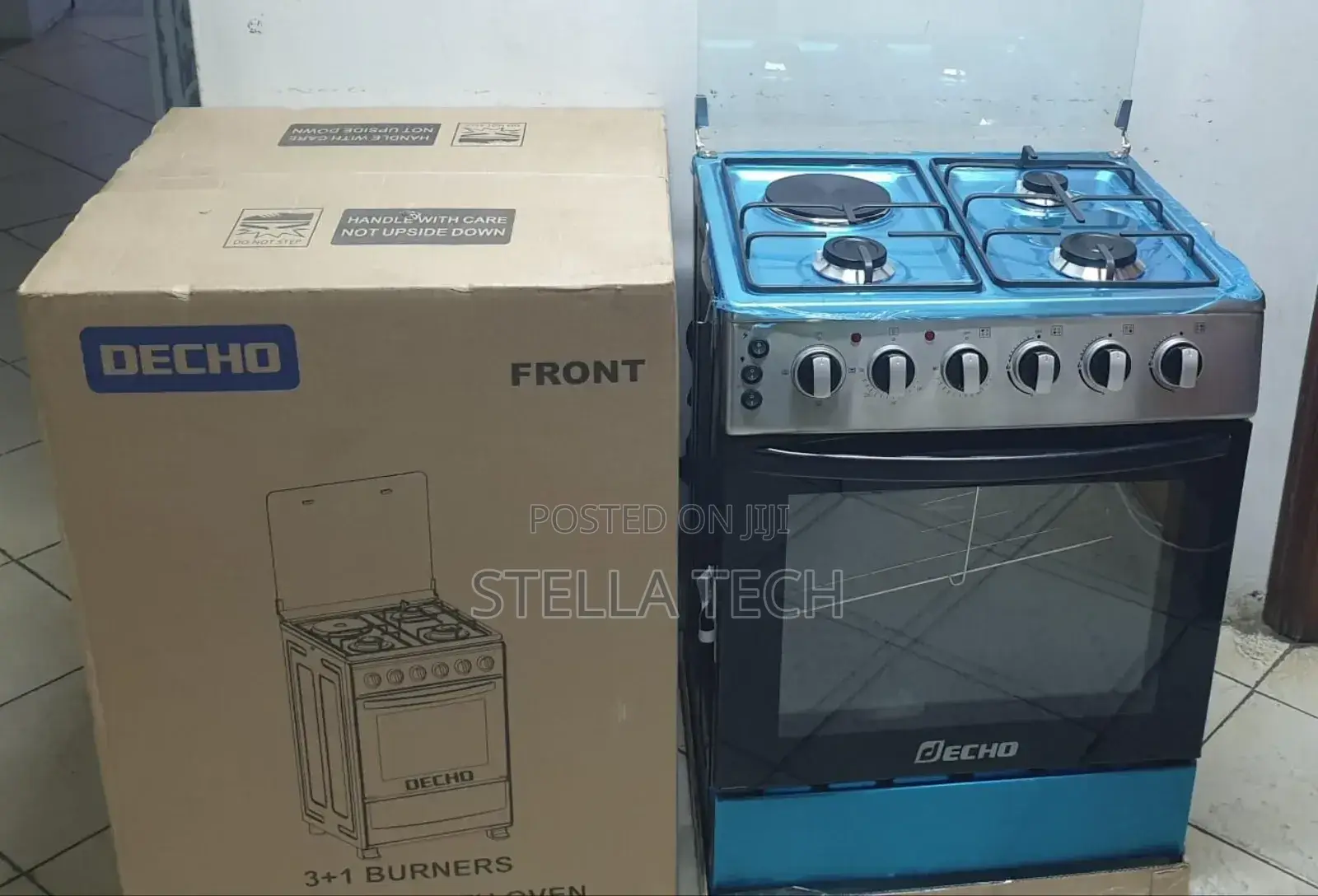 60*60 Decho 3+1 Standing Cooker With Electric Oven