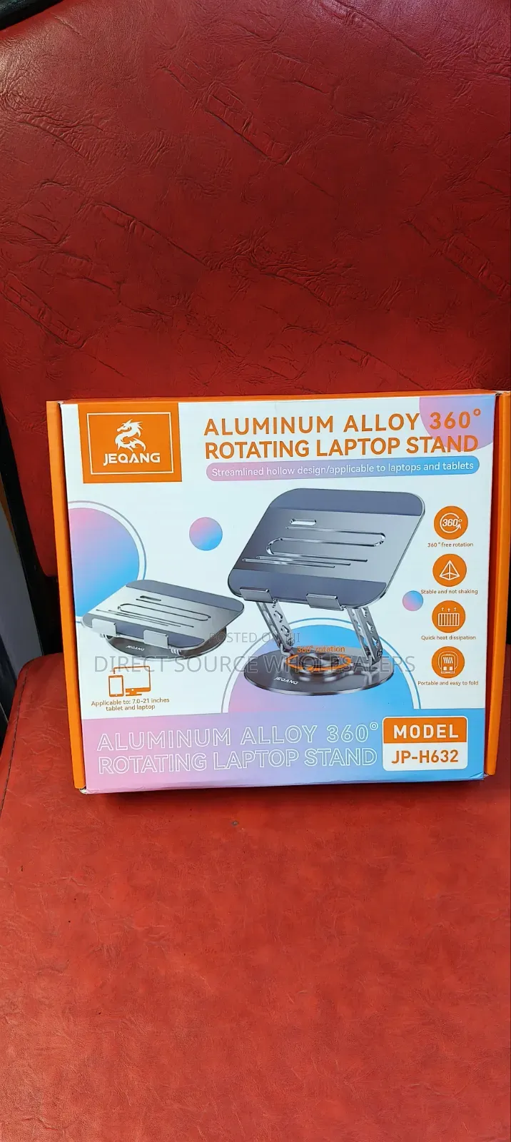 Heavy Duty Rotating Laptop Stand Aluminium Alloy Jp-632