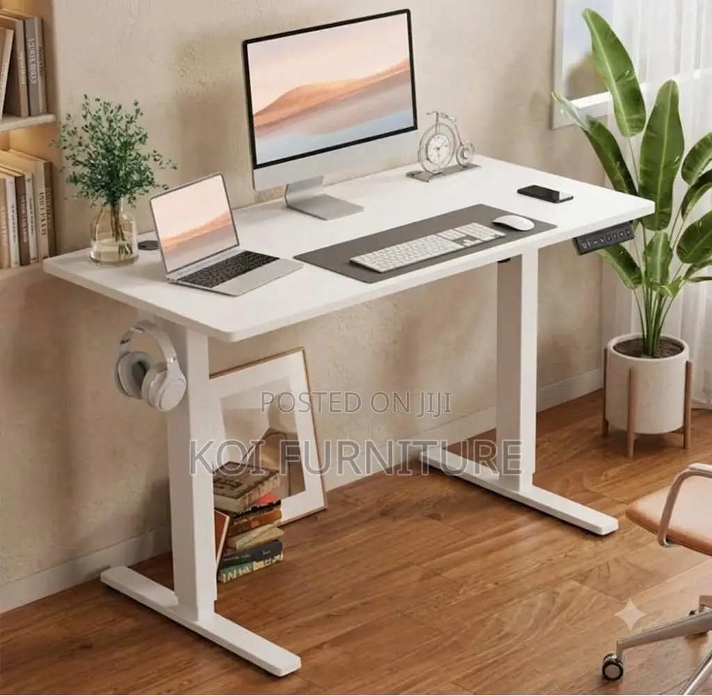 Office Desk; 1.2m Adjustable Electric Office Studio Desk